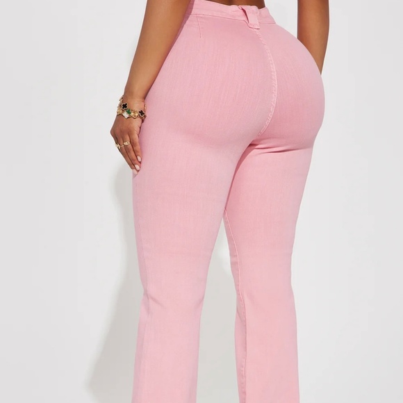 Pink Denim Jeans - Picture 2 of 2